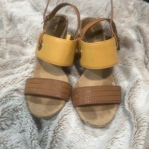 Anne Klein wedge Sandals.